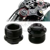 Motorcycle accessories Halle 883 XL1200 48 modified front axle cover front axle lid head screw