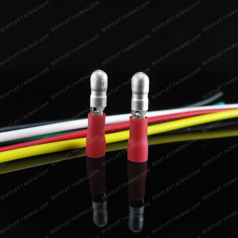 Bullet-shaped male insulated terminal MPD1 25-156