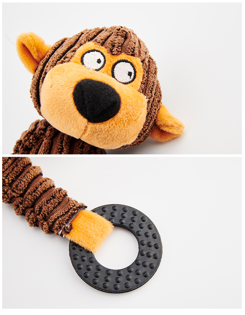Beast thương hiệu đồ chơi chó sang trọng thú cưng mèo mole chó cắn cắn Golden Retriever con chó con cung cấp vật nuôi - Mèo / Chó Đồ chơi đồ chơi cho chó con ngứa răng