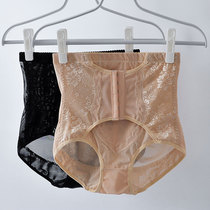 Breasted belly pants middle waist shaping small belly artifact postpartum shaping waist belly lifting hip underwear thin