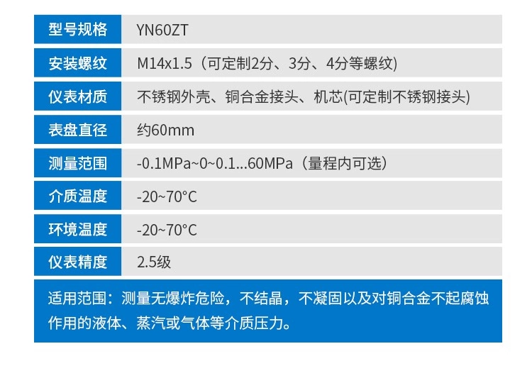 YN60ZT 1.6MPa đồng hồ đo áp suất địa chấn cạnh trục vỏ thép không gỉ loại bảng điều khiển máy đo áp suất địa chấn