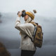 ກະເປົາຖ່າຍຮູບ canvas retro outdoor men's backpack women's waterproof large capacity SLR camera bag National Geographic