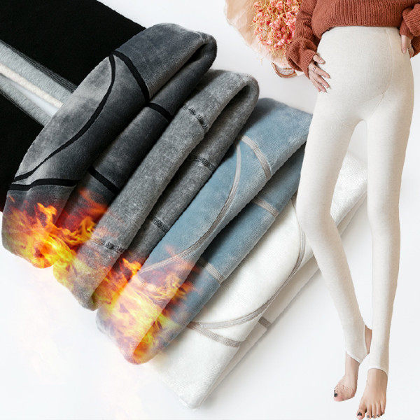 Pregnant pants wear weight and weight 200 kg fat mm winter plus thickening foot socks