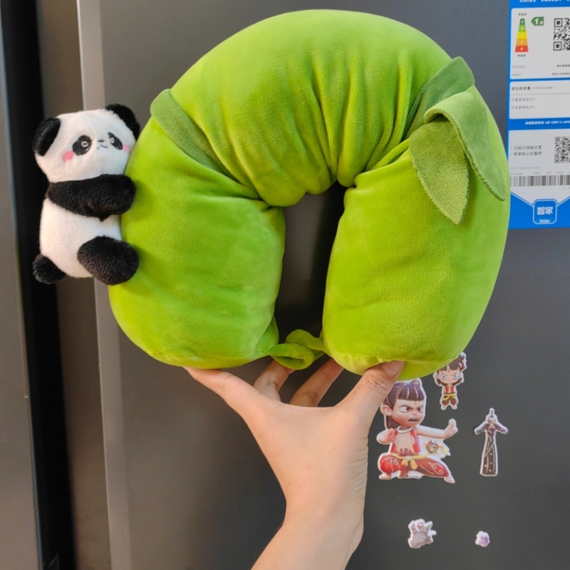 Cute Panda-Shaped U-Shaped Pillow from Chengdu, Suitable for Travel and Business Trips, Neck Pillow, Panda Plush Toy Cute Panda-Shaped U-Shaped Pillow from Chengdu, Suitable for Travel and Business Trips, Neck Pillow, Panda Plush Toy