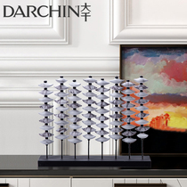 Modern creative desktop decoration home model room hotel sales office window display living room TV cabinet decorations