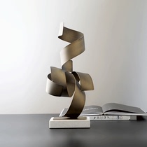 Modern Simple Metal Crafts Home Soft Decorations Model Room Decorations Desktop Housewarming Gifts New
