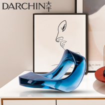 Light luxury artistic soft decoration fashion irregular designer home model house villa sales office decorations