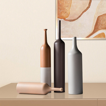 Simple bottle-like fun decorated pure color fun fun modern template room TV cabinet dining room desktop soft furnishings