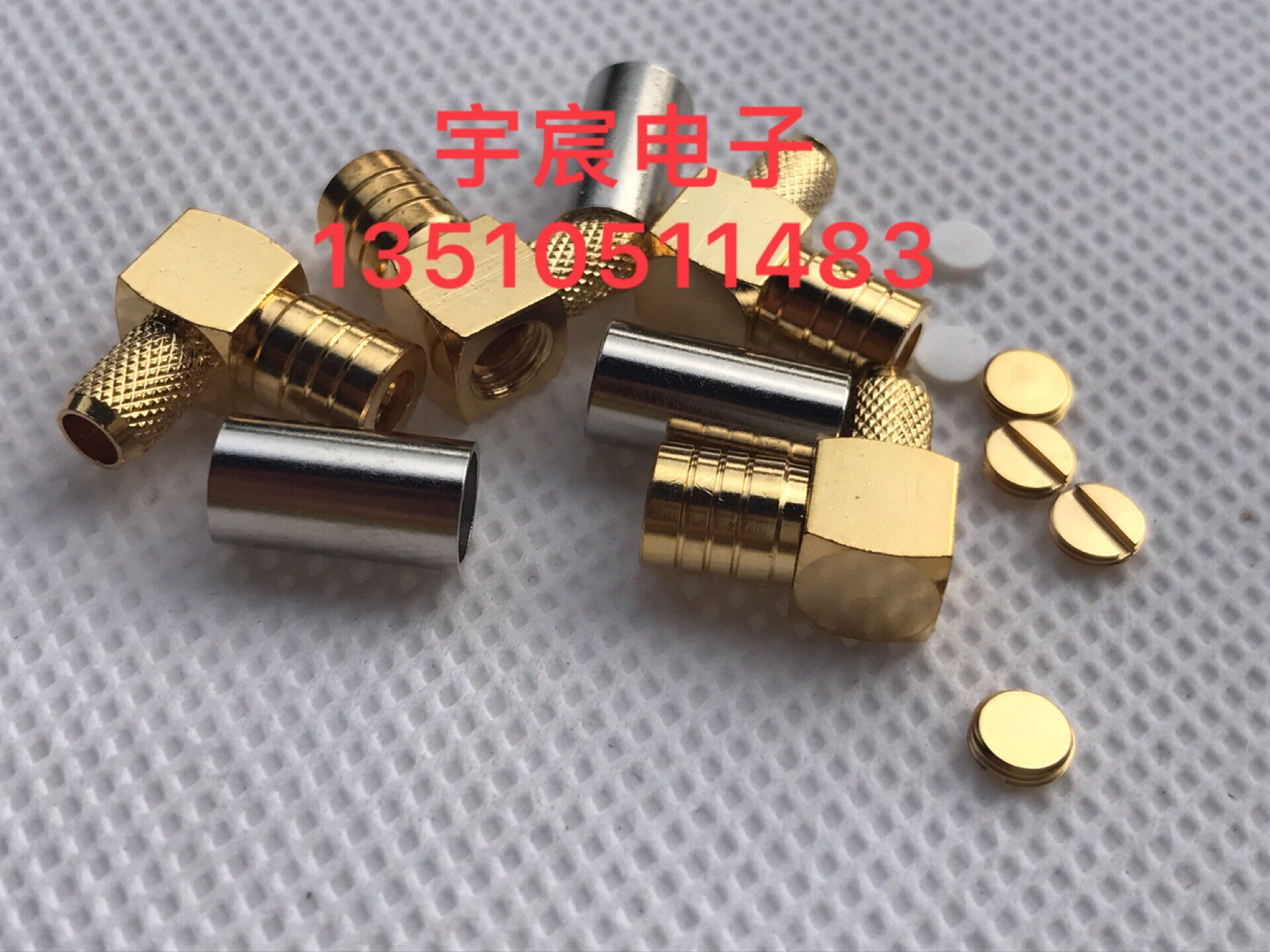 Radio Frequency coaxial SMB-KW-3 connector SMB mother bend universal RG142 RG58 50-3 feeder 50 Ohm head