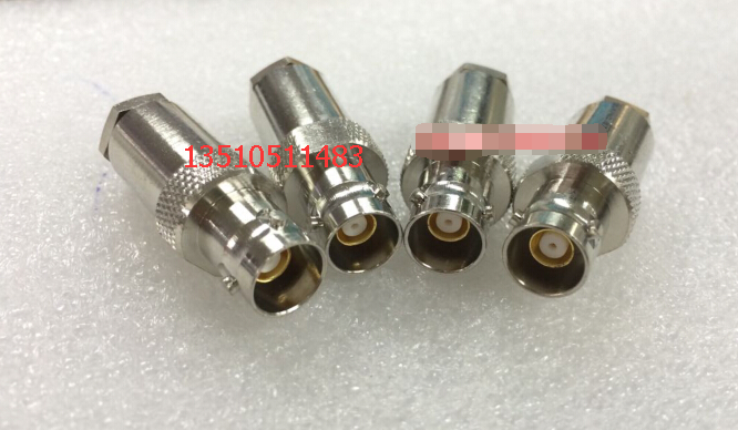 Compatible with imported three coaxial BNC TRB-K wiring head 1533B test line three coaxial three-card BNC PL75 head