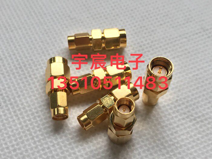 Compatible Imported Radio Frequency SMA SSMA-JJ Microwave Connector SMA Revolution SSMA Public High Frequency Special Adapter