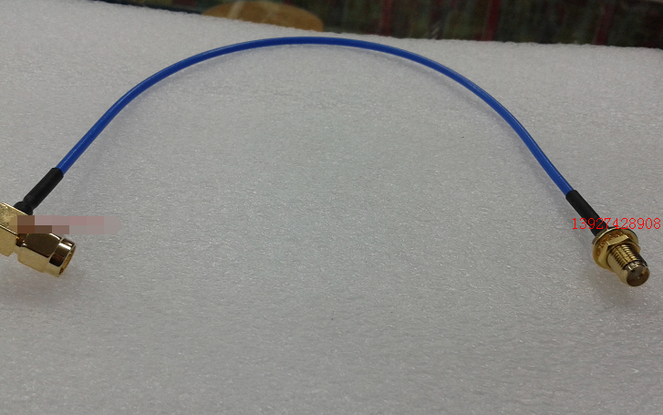 SMA-JKW Coaxial RG405 RF jumper SMA Purpose-to-Mother Half Flexible 50-2 Microwave Feedback SMA Semi-Soft Line