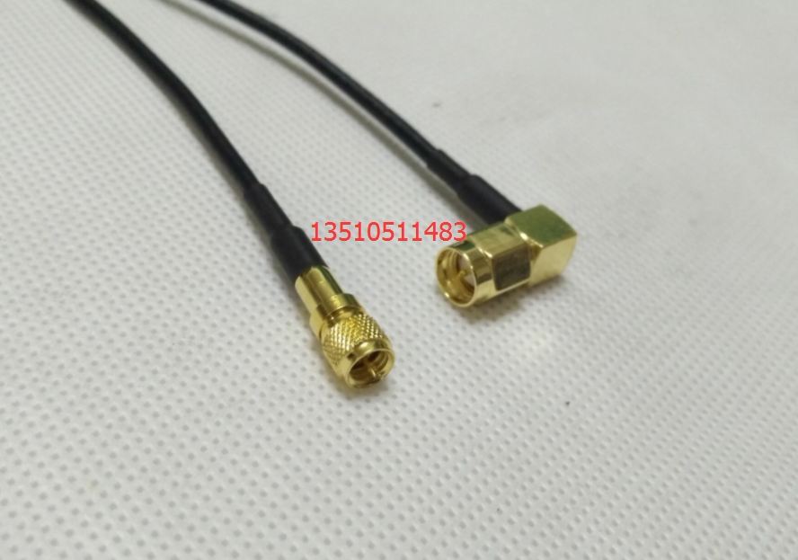 L5 SMA-JJW RF sensor import jumper M5 turn SMA bend male feeder 10-32UNF turn SMA