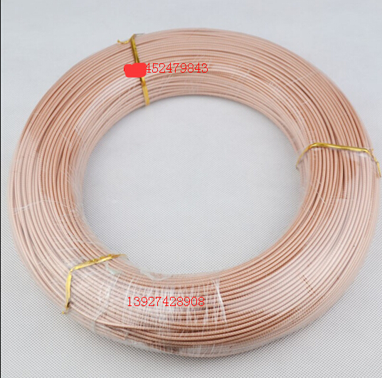RG316D single core double layer shielding AP high quality signal cable SMA smb bnc pure copper silver plated core 50 euros