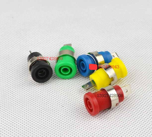 4MM Plug Socket Secure Banana Socket Post Head R1-24 Instrument Meter Wan with meter socket 12MM