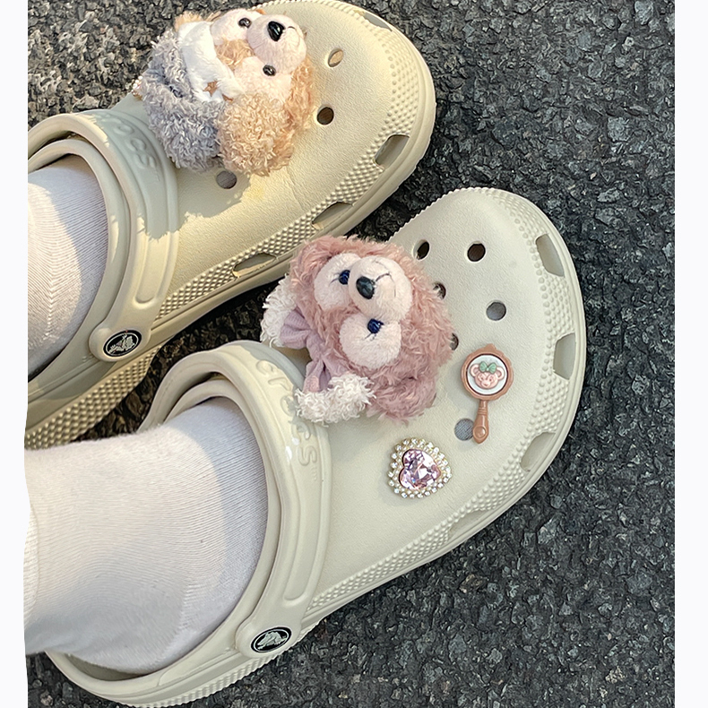 Original Crocs Shoe Charms, Shoe Decorations, Cute Disney Duffy, Shelliemay, Lazy DIY Accessories