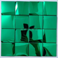 Зеленое зеркало 10,75 один квадратный метр