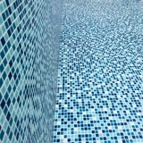 Синий бассейн, дорожная нескользящая мозаика, популярно в интернете