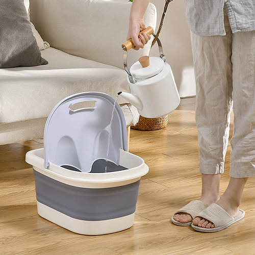 Складной пластиковый портативный массажер, ванна для домашнего использования