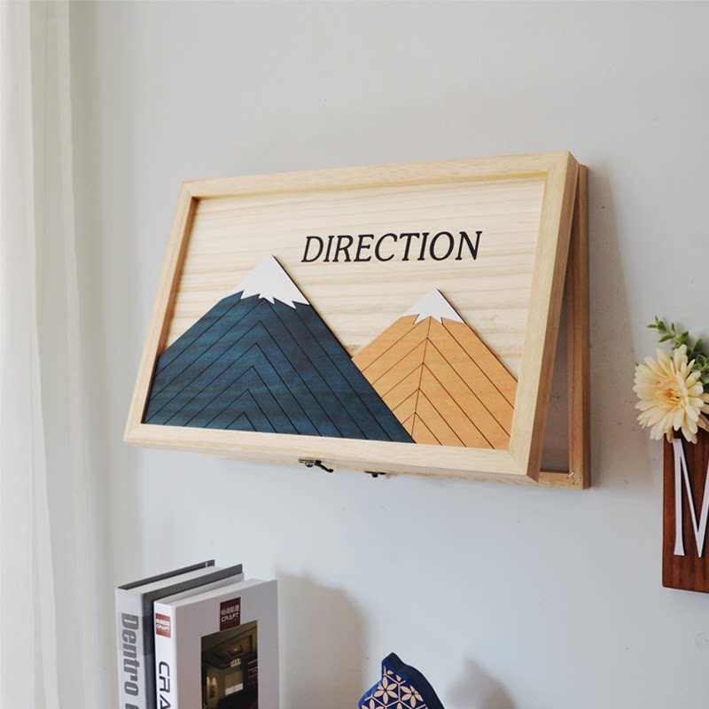 Solid wood electric meter box shielded from Nordic electric gate box Decorative Case Day Style Log Brief WEAK ELECTRIC BOX SET WIRE BOX SHELTER BOX