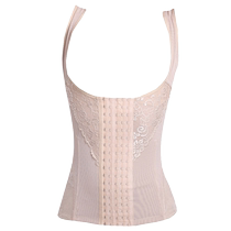 Shapewear tummy control vest womens thin waist corset breasted corset split top large size shaping underwear