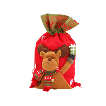 Huachi Christmas decorations Christmas gift bags Santa Claus red Christmas bags Christmas gifts