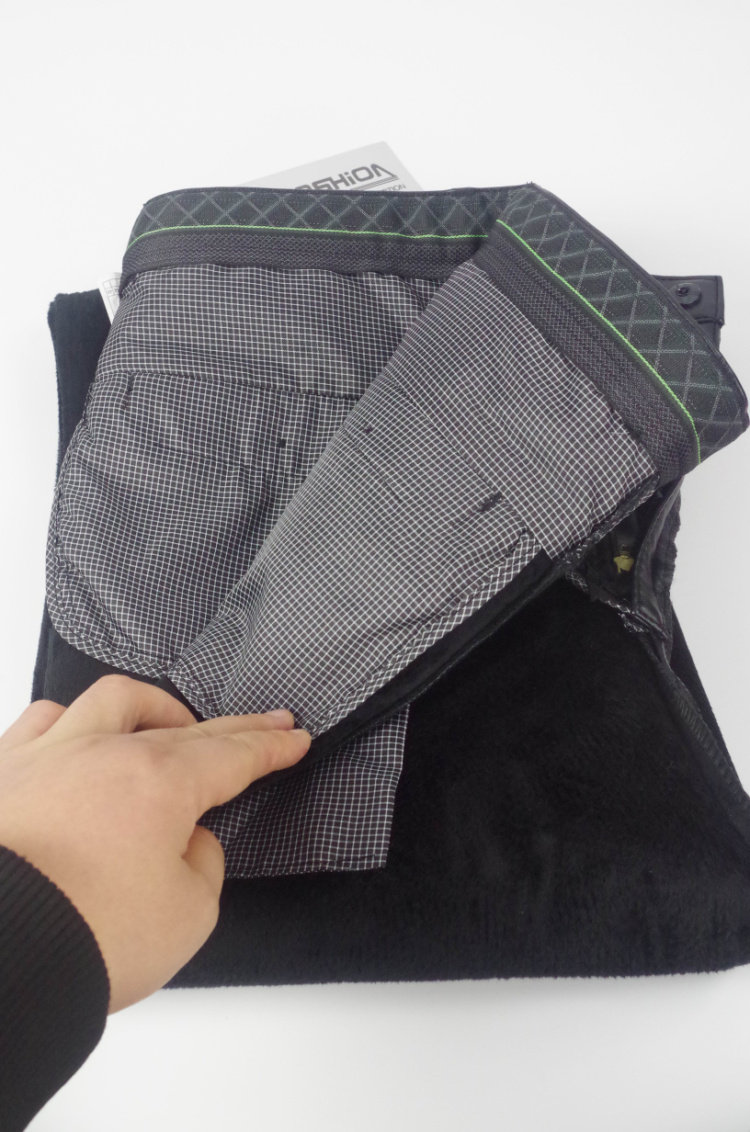 Pantalon cuir homme droit pour hiver - Ref 1479209 Image 9