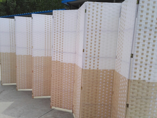 Đặc biệt cung cấp đơn giản hiện đại gấp màn hình phân vùng hiên gỗ mây di động khách sạn phòng trà phòng ngủ phòng khách văn phòng - Màn hình / Cửa sổ mẫu vách ngăn phòng khách và bếp bằng gỗ