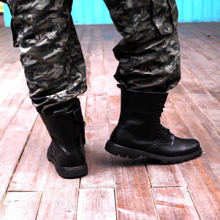 Bottes militaires en cuir - Ref 1397264 Image 13