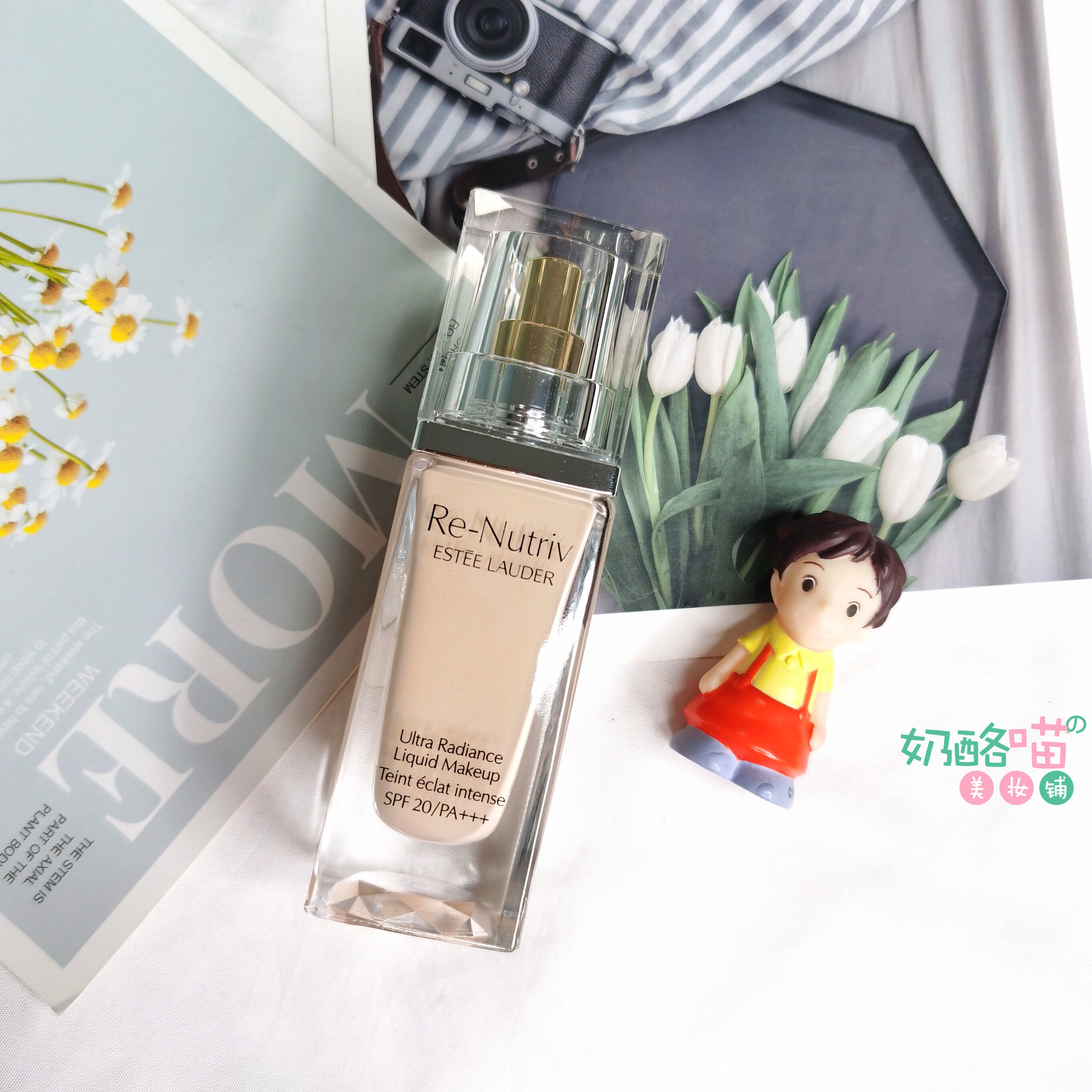 Estee Lauder Platinum Liquid Foundation Essence Repairing and Nourishing Ladies Foundation Light Feeling Delicate Brightening 30ml