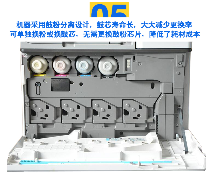 Máy in laser máy in laser hỗn hợp a3 MPC2050 5000 màu đen trắng lớn a3 - Máy photocopy đa chức năng máy photo ricoh 7502