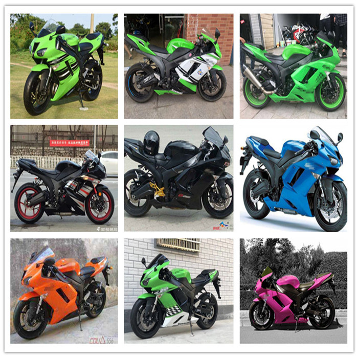 Applicable to Kawasaki ZX-6R 636 599 07-08 Full Car Shell Shell Shell Shell Shell Cover Shell Cover