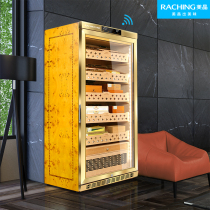 Consult more preferential beauty crystal MON1800A intelligent horizontal line solid wood thermostatic constant wet cigar cabinet moisturizing fume cabinet