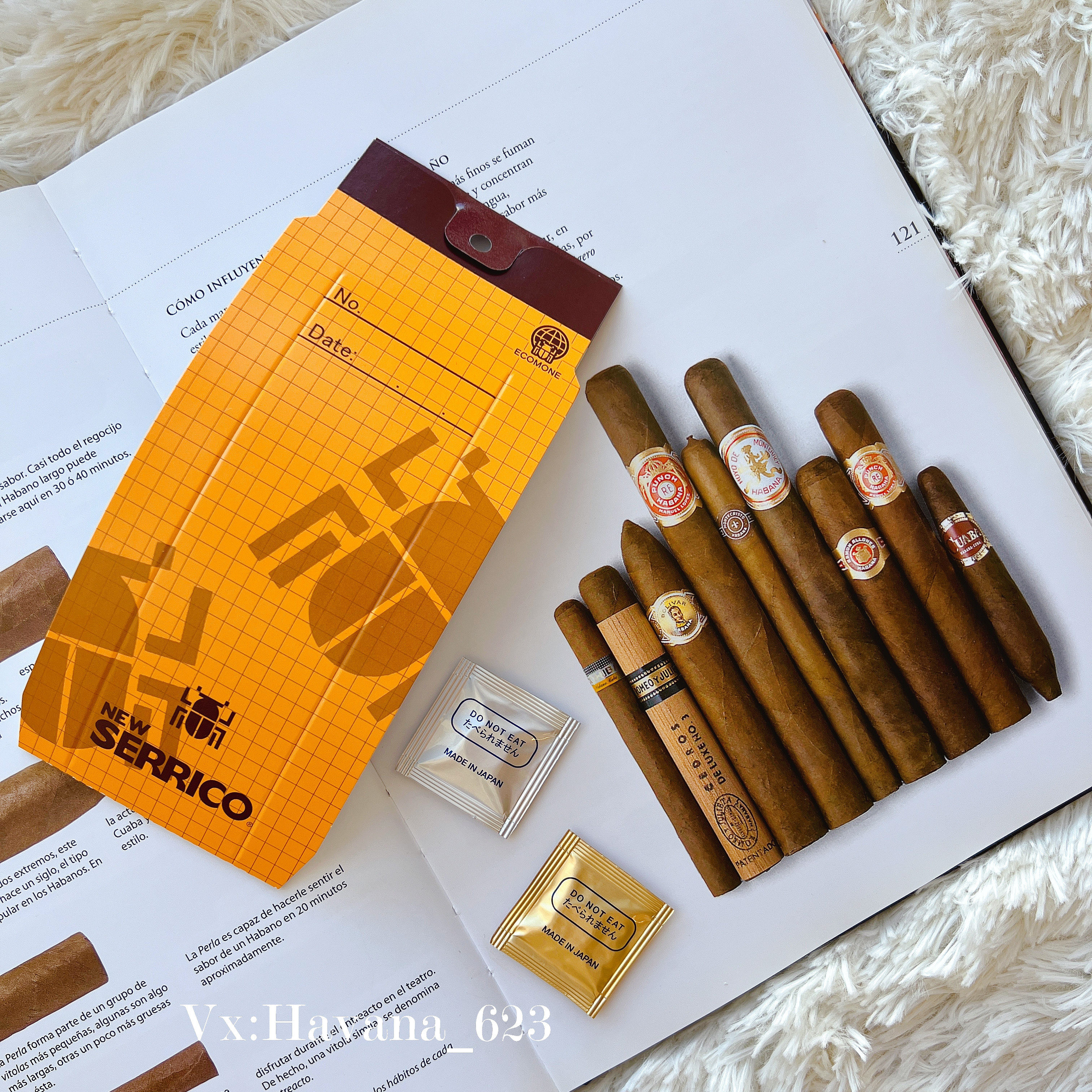 Japan imported high Fuji cigar special anti-insect lure stickers put a cigar box cigar cabinet cigar insect sharp weapon