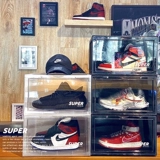 Super Sneakers Warch AJ Herese Box Sabe Sabe Anti -Oxidized Transparent Leash Box полка 20 установлена