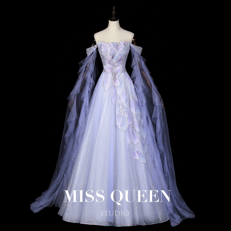 Missqueen Original High-End Elegant Toast Dress, Bridal High-End Fairy-Like Dress, High-End Light Luxury Niche Missqueen Original High-End Elegant Toast Dress, Bridal High-End Fairy-Like Dress, High-End Light Luxury Niche