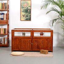 Jingshe Chinese style solid wood carved jewelry cabinet display cabinet manufacturers promotion price discount discount wood frame packaging