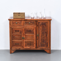 Ming and Qing classical solid wood three door two-door shoe cabinet classical antique locker Chinese shoe cabinet multifunctional shoe cabinet