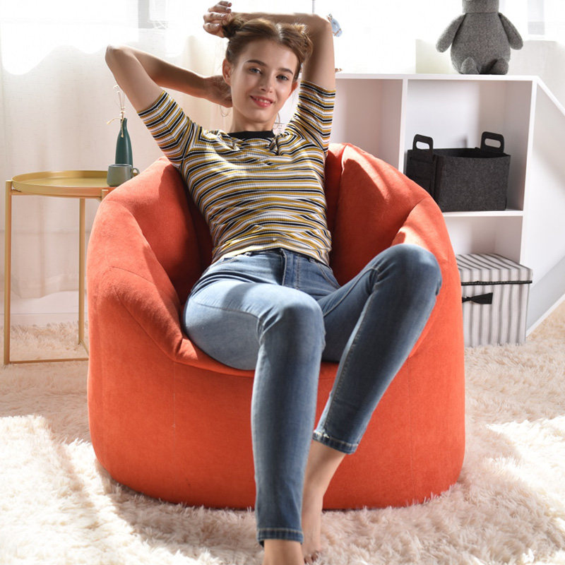 Lazy sofa bean bag single small apartment bean bag small sofa bedroom balcony bedroom tatami leisure sandbag chair