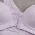 Nông trên nhà XL xốp cố định mỏng không có vòng thép béo MM vest mẫu cô gái cotton BCD cup bra