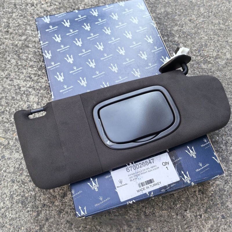 Maserati Quattroporte 3.0 Sun Visor Ghibli Vanity Mirror Sun Visor Assembly Maserati Quattroporte 3.0 Sun Visor Ghibli Vanity Mirror Sun Visor Assembly