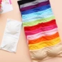 Lycra cotton không có vòng thép bra đoạn ngắn đoạn bọc ngực ống đáy áo ngực cô gái đồ lót bra chống ánh sáng áo ngực bra