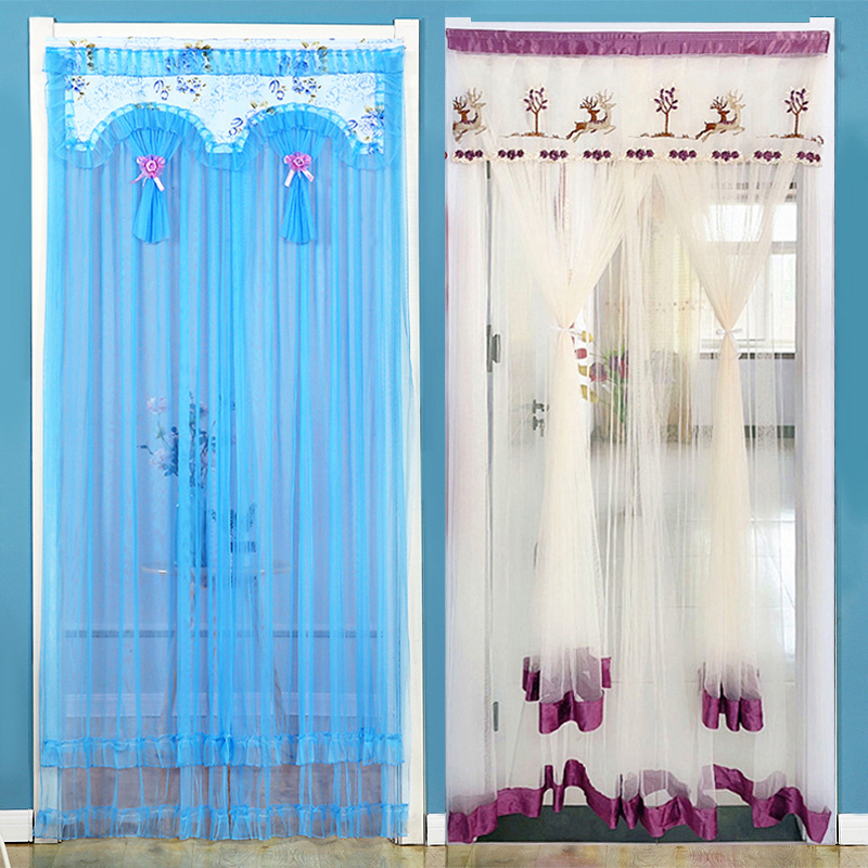 New Summer Mosquito Net Curtain for Home Use, No Drilling Required, Summer Door Curtain, Mosquito-Proof Bedroom Kitchen Partition Decorative Hanging Curtain
