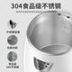 Glade student dormitory electric kettle small low-power kettle double-layer anti-scalding integrated insulation boiling water mini