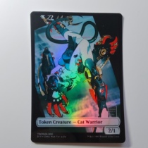 W21 Cat Warrior flash Magic token Ajani the pariah of Nakadi Modern Horizons 3 Ajani