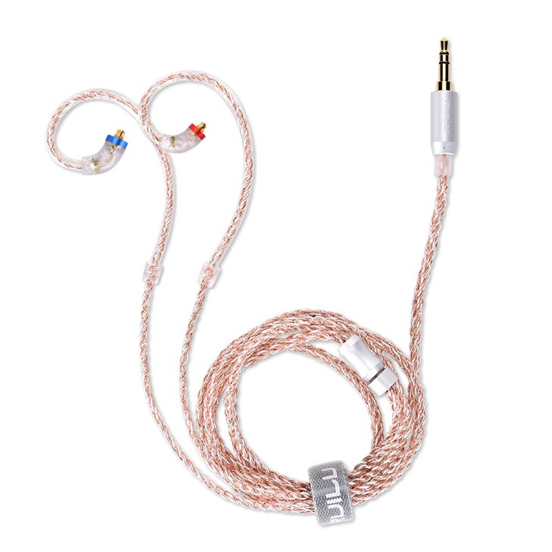 Sharp deer upgrade line mmcx shul se535 iron triangle ls50 im50 ear machine line a2dc 0 78 silver plated wire