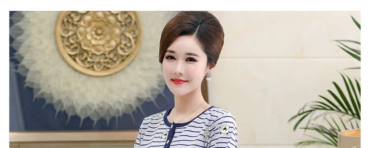 Mẹ trung niên áo dài tay nữ mùa xuân và mùa thu cotton dài phần giữa và tuổi già mùa thu và mùa đông cotton kích thước lớn đồ ngủ lỏng váy ngủ đẹp