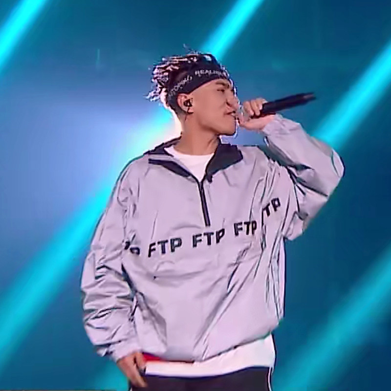 3M reflective cap coat new rap of the same autumn and winter plug coat riding street dance team customized TK512