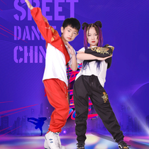 61 acting out of Chinese wind webbing sleeves sleeves for male and female jazz dance street dance team custom 17-2