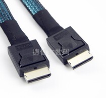 New SFF-8611 Oculink for HBA array card connection hard disk cage backplane PCIE G3 cable